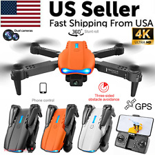 Drones Quadcopter 5G 4K GPS Drone X Pro with HD Dual Camera WiFi FPV Foldable RC