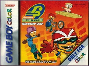Rocket Power: Gettin' Air (Nintendo Game Boy Color, 2001) Instruction Book ONLY - Picture 1 of 2