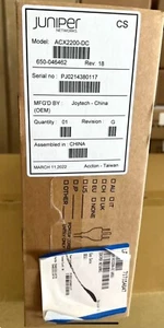 NEW Juniper Networks ACX2200-DC 2x10GbE SFP+ 4xGbE - Picture 1 of 4