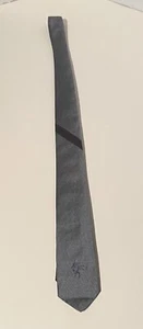 Vintage Leighton Gray Mens Necktie Imported Silk Flat Rate Shipping - Picture 1 of 6