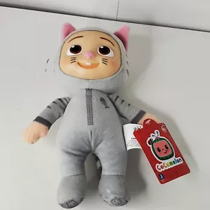 Juguete de peluche de cuerpo suave CoComelon JJ Gatito Gato Peluche 8" Squish Cuddle - Imagen 1 de 7