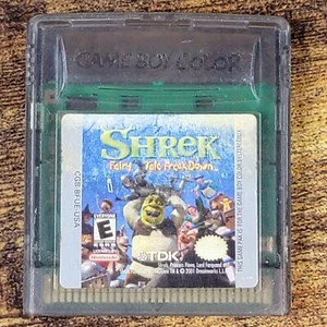 Shrek Fairy Tale FreakDown Nintendo Game Boy Color FULLY TESTED - Picture 1 of 2