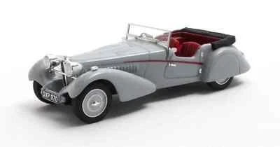 Matrix - 1:43 Bugatti Type 57SC Roadster Vanden Plas Open 1938 Grey - Image 1 of 4