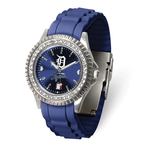 MLB Detroit Tigers Ladies Sparkle Crystal Watch Style XWL1205 $81.90 Cover