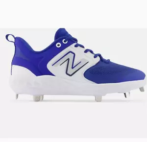 New Balance Mens Sz 6.5 Fresh Foam X 3000 v6 Baseball Metal CleatsL3000TB6  Blue - Picture 1 of 5