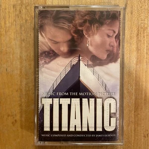 Titanic Music from the Motion Picture by James Horner Cassette 1997 Dicaprio ☆☆☆ - Picture 1 of 4
