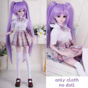 60 cm BJD Puppe süße Kleidung Schuluniformen schwarz-weiß 1/3 1/4 1/6 Puppe. - Bild 1 von 37