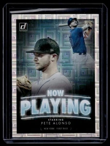 2020 Donruss Now Playing Pete Alonso New York Mets #NP-3 - Picture 1 of 2