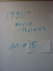 Lot of 1990's Movie Posters-11 Posters in Lot #15 - Picture 1 of 12