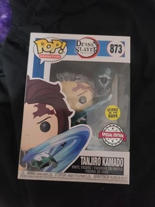 Funko - Tanjiro Kamado #873 (Dragon) - GLOW Special Edition - Bild 1 von 6