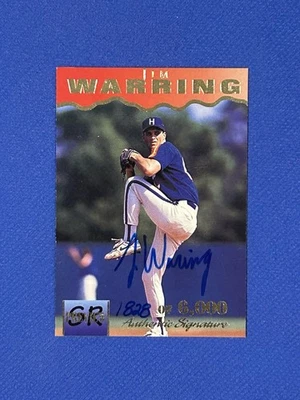 1995 Signature Rookies #36 Jim Warring Rookie Auto Autograph /6000 - Image 1 of 3