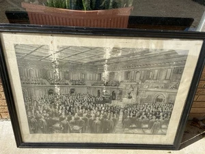 1895 54th Congress MEMBERS OF ORIGINAL LE 102/250 GIANT 38” X 27” Lithograph RARE - Bild 1 von 20