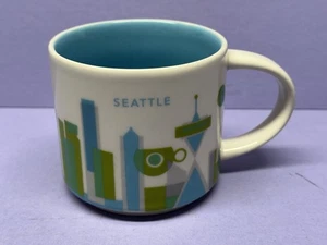 Starbucks - You Are Here Collection - 2017 Seattle Coffee Tea Mug Cup 14oz EUC - Picture 1 of 6