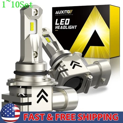 9006 White LED Headlight for Bulb Low Beam Chevrolet Express 2500 3500 1-10Set - Image 1 of 4