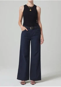 Citizens Of Humanity Paloma Utility Pants Women Sz 27 In Washed Marine 2050-576 - Picture 1 of 10