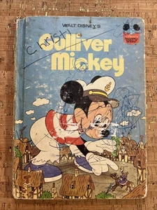 GULLIVER MICKEY Disney's WONDERFUL WORLD OF READING Children's Book 1975 Writing - Picture 1 of 6