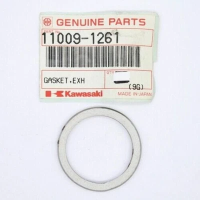 Junta de suporte de exaustão NOS Kawasaki fabricante de equipamento original 1982 AR50 AR80 1979-1980 KX80 11009-1261 - Imagem 1 de 4