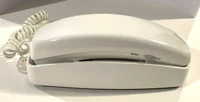 Телефон проводной AT&T Trimline 210 М белый нажимная кнопка быстрый циферблат настольный настенный телефон - Изображение 1 из 4