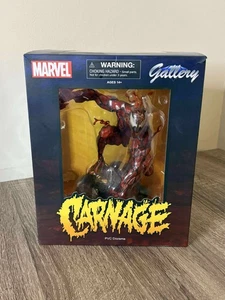 DIAMOND SELECT GALLERY MARVEL CARNAGE PVC DIORAMA NEW IN BOX RARE - Picture 1 of 2