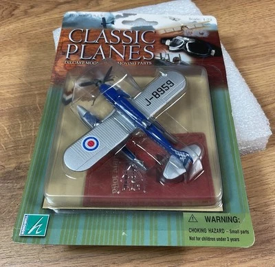 Hongwell Classic Planes Macchi Castoldi M.C. 72 Diecast 1:87 Scale Model NEW  - Image 1 of 4