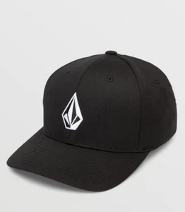 Volcom V Square Snapback Hat Cap Black Adult One Size NWT - Picture 1 of 8