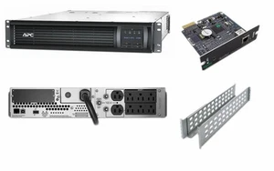 APC SMT2200R2X180 Smart-UPS 2200VA 1980W 120V 2U Power Backup AP9630 SMT2200RM2U - Photo 1/5
