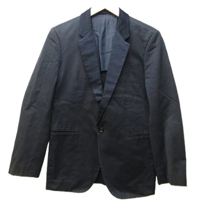 Comme des Garcons Homme AD2006 Tailored Jacket Leather Long Sleeve Single Half-l - Image 1 of 4