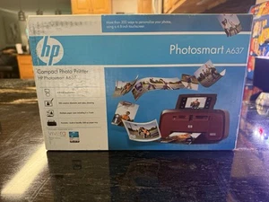 HP PhotoSmart A637 Digital Photo Inkjet Printer - Picture 1 of 4