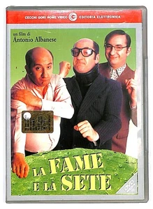 LA FAME E LA SETE (1999) Antonio Albanese DVD EX NOLEGGIO - CECCHI GORI - Picture 1 of 1