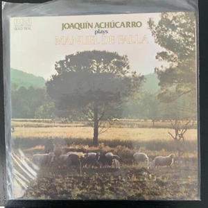 ACHUCARRO PLAYS MANUEL DE FALLA-ORIGINAL 1976 RCA VICTOR GOLD AGL1-1967 VINYL - Picture 1 of 2