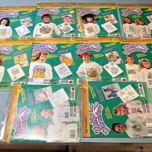 Lot Of 10 Tulip Shaded Transfers Iron-On Fabric Brand New Unused FREE SH - Picture 1 of 12