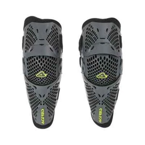 ACERBIS NEW 2025 K035 HINGED MOTOCROSS ENDURO KNEE GUARDS ADULT ONE SIZE GREY - Picture 1 of 2