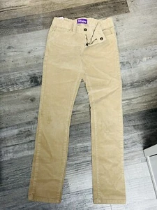Old Navy Tan Girls Size 8 Super Skinny Corduroy Adjustable Waist Pants - Picture 1 of 5