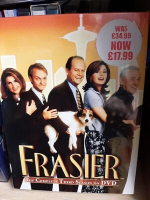 Frasier - Series 3 (Box Set) (DVD, 2004) region2 Neu OVP FOLIE  - Bild 1 von 4