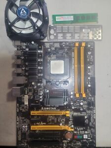 AMD FX 6300 CPU + Biostar 970 AM3+ Motherboard + 8GB DDR3 1866 + Arctic CPU FAN