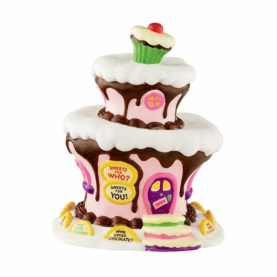 Departamento 56 WHO-VILLE SWEET SHOP Grinch Village 4053063 TOTALMENTE NUEVO EN CAJA  Foto 1 de 1