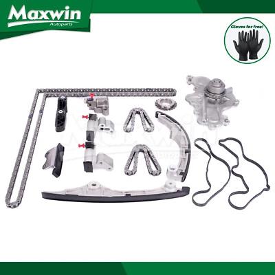 Timing Chain Kit Water Pump for 2007-10 Mazda CX-9 Ford Taurus Lincoln MKZ 3.5L - Image 1 of 4