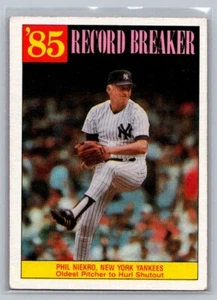 Topps Record Breaker 1986 Phil Niekro #204 - Imagen 1 de 2