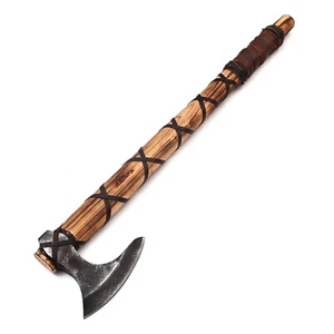 Forest Hunting Custom Handmade Viking Axe of Ragnar Lothbrok - Battle Ready AU - Picture 1 of 6