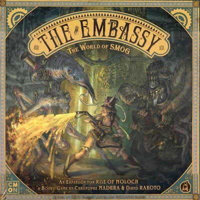 The Embassy The World of SMOG: Rise of Moloch –  Kickstarter shrink-wrap (CMON) - Image 1 of 2