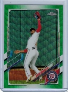 2021 Topps Chrome Victor Robles Green Wave Refractor #'ed 60/99 - Picture 1 of 1