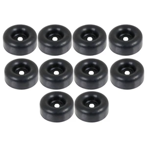10 Rubber Bumpers for Trailer Ramp Door Truck 2.5" Round Replacement Cargo Stop - Picture 1 of 6