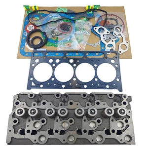 V2003 V2003T Cylinder Head Assy&Gasket Kit for Kubota Bobcat 337D 341D Excavator - Picture 1 of 1
