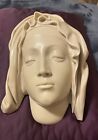 Head of the Virgin Pieta by Michelangelo Metropolitan Museum 1982 Vatican Repro
