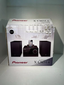Receptor de CD Pioneer X CM 31 K Mini Sistema Hi-Fi Música Radio USB iPod - EMBALAJE ORIGINAL - Imagen 1 de 3