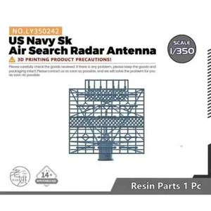 LY200242 1/200 Model Upgrade Parts US Navy Sk Air Search Radar Antenna - Picture 1 of 6