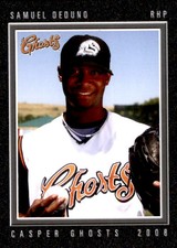 2008 Casper Ghosts Grandstand #6 Samuel Deduno Dominican Republic Baseball Card
