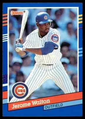 1991 Donruss - Jerome Walton - Cubs - #72 - Image 1 of 2