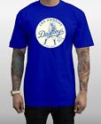 streetwise Blue Crew Graphic T-Shirt Black & Royal M-5XL