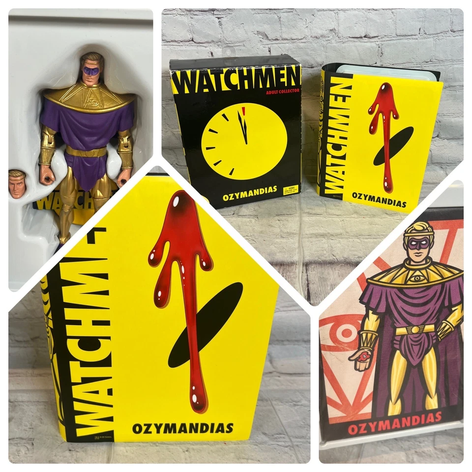 Mattel 746775206857 Ozzymandias Club Watchmen 2013 Action Figure
